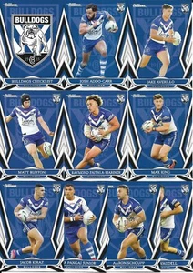 2023 Nrl Traders Base Team Set (10 Cards) - BULLDOGS - Picture 1 of 2