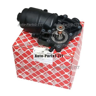 Nova carcaça de filtro de óleo com termostato para Audi A6 A7 Q7 3.0 TDI 059115389P - Imagem 1 de 4