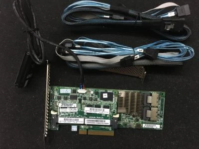HP G8 Smart Array P420 2GB FBWC 6Gb SAS Controller + 8087 SATA Kabel Akku - Bild 1 von 2