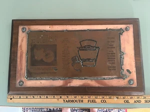 1955 Heinz Tomato Ketchup Juice copper letterpress print block advertising 17” - Picture 1 of 6
