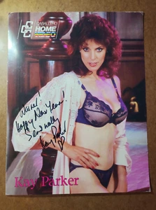 KAY PARKER CLASSIC ADULT FILM STAR SIGNED 8.5X11 PHOTO  "TABOO" - Picture 1 of 3