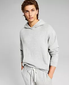 And Now This Men's Grey Cozy Fleece Hoodie - Sz S - NWT $39 - Picture 1 of 8