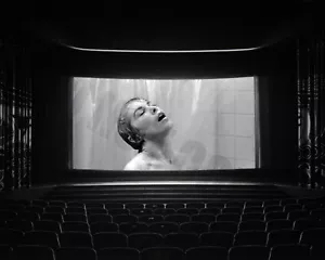 Circa 1960 Janet Leigh Psycho Theatre Shower Scream Screen Wall Art 8x10 Photo - Picture 1 of 1
