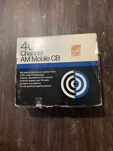 RARE NIB JCPenney 40 Channel AM Mobile CB 981-6204 7461 Open Box - Picture 1 of 2