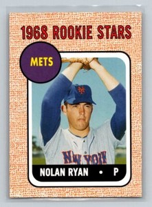 2006 Topps Rookie of the Week 1968 Topps Nolan Ryan #177 New York Mets