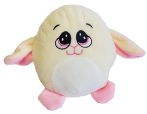 Hug Fun Bunny Rabbit Plush Pink White Cream Toy Stuffed Animal Soft 6" EUC - Picture 1 of 7