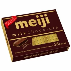 Meiji Milk Chocolate Pack Byte Size 26Pieces@Pack Individual Wrapped Japan - Picture 1 of 5