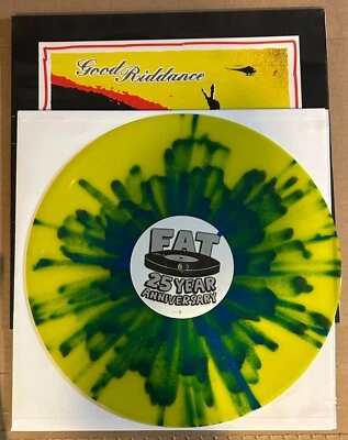 LP:  GOOD RIDDANCE - Ballads From The Revolution  NEW YELLOW BLUE SPLATTER VINYL - Image 1 of 3