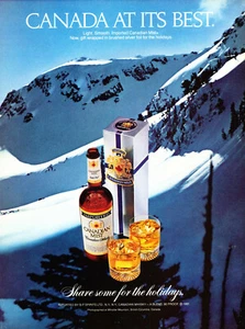 CANADIAN MIST WHISKY AD #9 RARE 1981 CANADA AT ITS BEST. SHARE SOME TONIGHT. - Picture 1 of 2