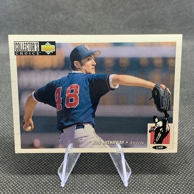 1994 Upper Deck Collector's Choice Hilly Hathaway #129 - Image 1 of 2