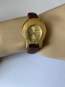 Etienne Aigner Lizard Leather Wristbands Watch, Needs New Battery, For Repair - Picture 1 of 8