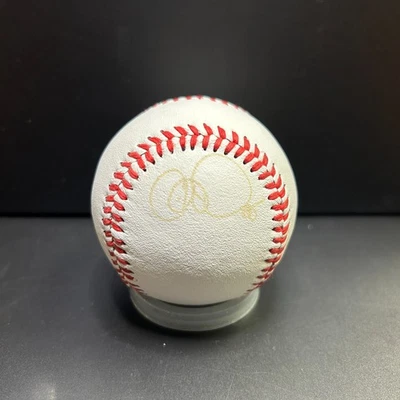 Cole Hamels In Person Autographed Baseball Philadelphia Phillies FADED SEE DESC - Image 1 of 4