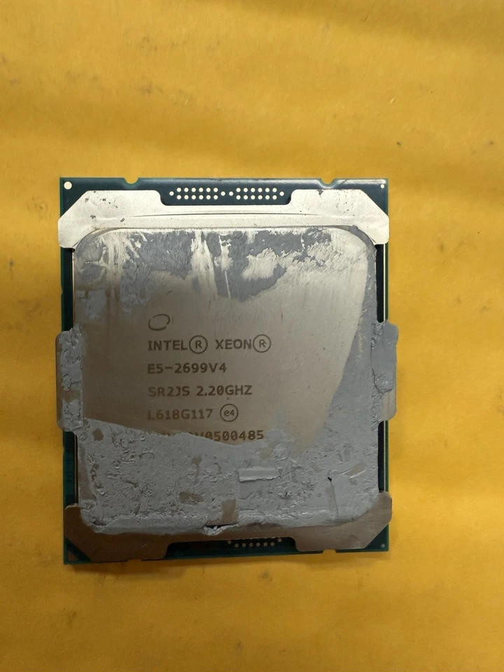 Intel Xeon E5-2699V4@2,2 GHz | SR2JS | 55 MB | 22 núcleos | CPU 145 W | extracción limpia Foto 1 de 1