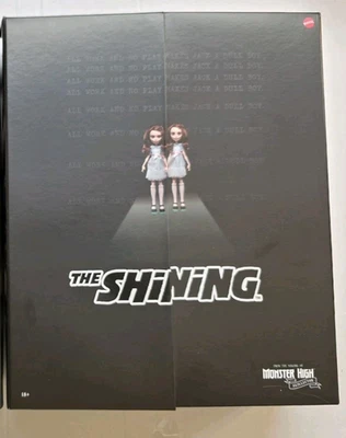 Mattel Monster High The Shining GRADY TWINS Skullector NO POSTER 2020 Release - Image 1 of 4