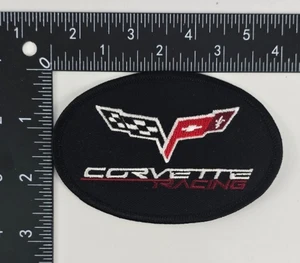 Chevrolet Corvette racing embroidered Iron on patch sports car automotive - Picture 1 of 2