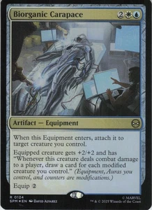 Biorganic Carapace R Marvel's Spider-Man 124 NM Foil MTG - Picture 1 of 2