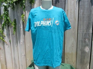 Brand New NFL Team Apparel Miami Dolphins T-Shirt Men's Size Large - Picture 1 of 6