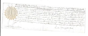 1806 Early American Document Supreme Court Albany New York filed May 26, 1806 - Picture 1 of 2