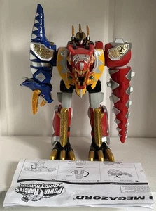 2003 Bandai Power Rangers Dino Thunder Deluxe DX Thundersaurus Megazord 99% Comp - Picture 1 of 16