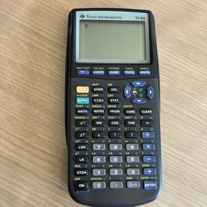 Calculatrice graphique Texas Instrument Ti-83 - Photo 1/8