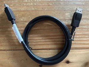 Oryginalny HP 917463-001 KABEL DP-DP1.2 1,8M CZARNY - Zdjęcie 1 z 5