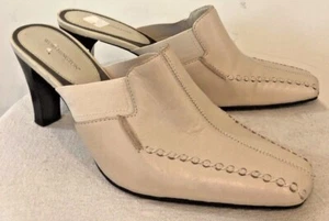Worthington Bone Damen-Pantoletten/Pumps aus Leder Gr. 6.5 - Bild 1 von 12