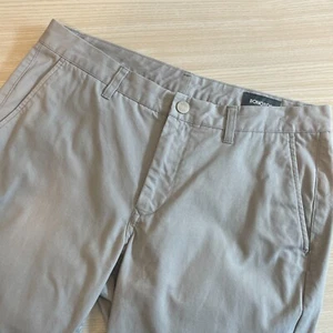 Bonobos Khaki Hose Herren Gr. 33/30 Grau 100% Baumwolle Stretch Knopf Slim Fit - Bild 1 von 10