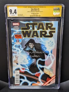 Star Wars #3 CGC 9.4 SS Ian McDiarmid Firmado + Inscripción Emperador - Imagen 1 de 2