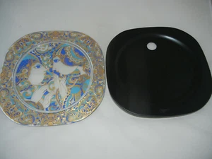 Rosenthal Assiette de Noël Wiinblad Verre 1977 Proclamation Impeccable Avec Ovp - Picture 1 of 4