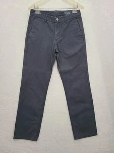 Pantalones chinos de sarga gris verdoso calce recto Bonobos para hombre talla 29x30 - Imagen 1 de 10