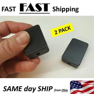 2 PACK --- Small Black Plastic Electric Project Box - Picture 1 of 10