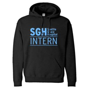 Sudadera con capucha unisex para adultos Intern Seattle Grace Hospital #3312 - Imagen 1 de 9