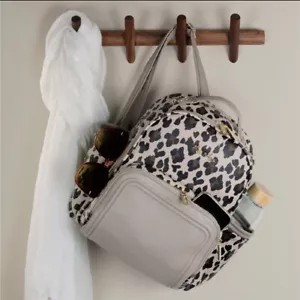 New Release! Itzy Ritzy Leopard Mini Diaper Bag Backpack - Picture 1 of 4