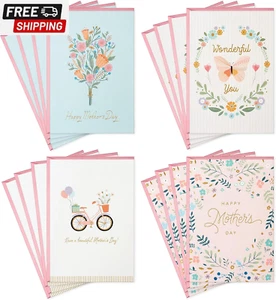 Hallmark Mothers Day Cards Assortment, Flowers (16 Cards with Envelopes) - Picture 1 of 7