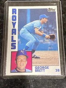 1984 Topps George Brett Baseball Card #500 Nm-Mint To Mint  FREE SHIPPING - Picture 1 of 11