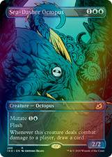 Ikoria : Lair of Behomoths -   Sea-Dasher Octopus - Foil - Showcase x1 NM