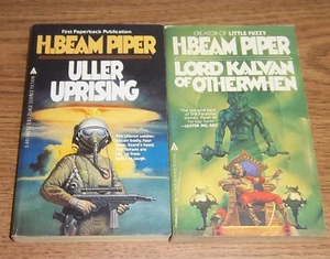 Lot H Beam Piper ULLER UPRISING 1st Ace 1983 LORD KALVAN OF OTHERWHEN 1984 - Picture 1 of 2