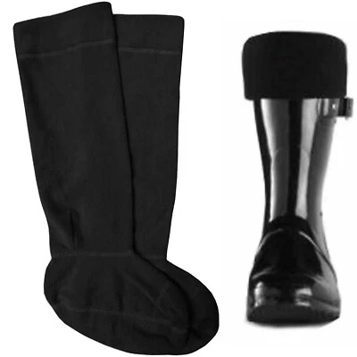 Men WELLINGTON Boot Fleece Socks Welly Liners Festival Adults Wellies 6-11