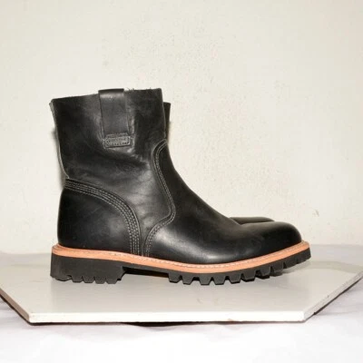 Timberland Boot Co Cuero Motociclista EE. UU. Botines Hombres EE. UU. 9 D Foto 1 de 4