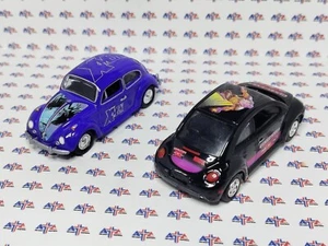 Johnny Lightning Yesterday & Today '66 VW Beetle & '98 VW New Beetle X-Men 1/64 - Picture 1 of 4