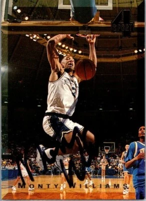 1994-95 -Monty Williams- Classic 4 Sport Autograph/Signed/Auto Card #24 - Image 1 of 2