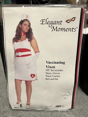 Fantasia Cosplay Feminina Elegant Moment Vacinating Vixen Tamanho 3XL Nova - Imagem 1 de 4