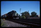 Railroad Slide - Burlington Northern #6757 SD40-2 Locomotive 1985 Congress Park