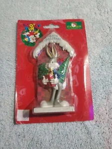 Bugs Bunny Looney Tunes Merry Christmas Ornament (1996) Kurt Adler Warner Bro 5" - Picture 1 of 10