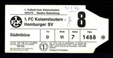 1975-76 1 FC Kaiserslautern-Hamburger SV Bundesliga + A 146233