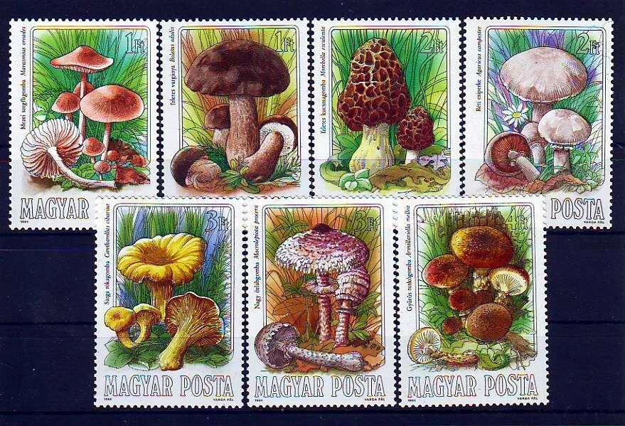 HUNGARY - 1984. Edible Mushrooms - MNH - Image 1 of 1