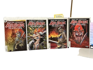 DYNAMITE COMICS: RED SONJA THE BLACK TOWER #1-4, A. CONNER COVER NM-/NM+ 2014 - Picture 1 of 19