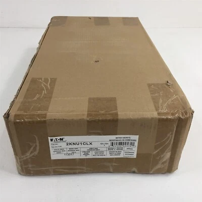 Eaton 2KNU1CLX 200A Perno Principal 100A 2 Gang Medidor Enchufe Subterráneo Ent 3R 4J 1PH Foto 1 de 4