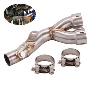 Slip for Yamaha YZF R6 2006-2023 Modified Exhaust Mid Link Pipe Connect System - Picture 1 of 7
