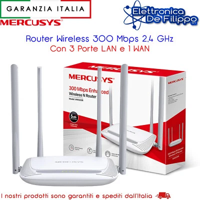 Router Wi-Fi 300 Mbps 2.4 GHz - Immagine 1 di 4